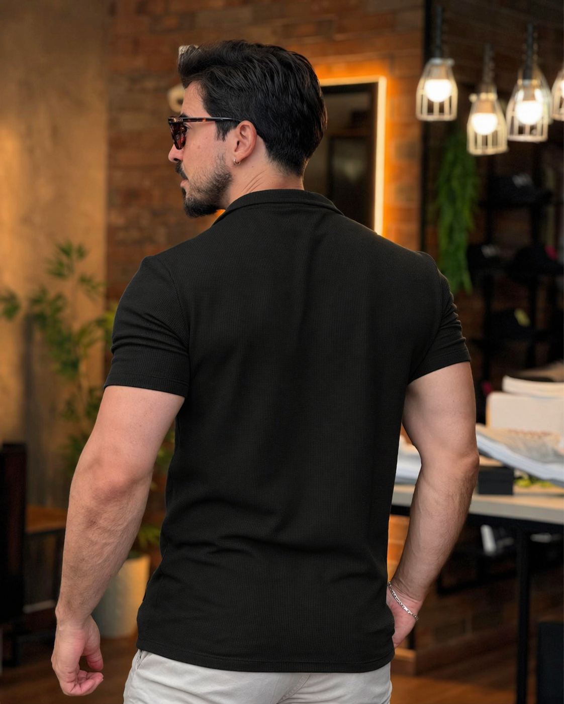 Polo Italiana preta